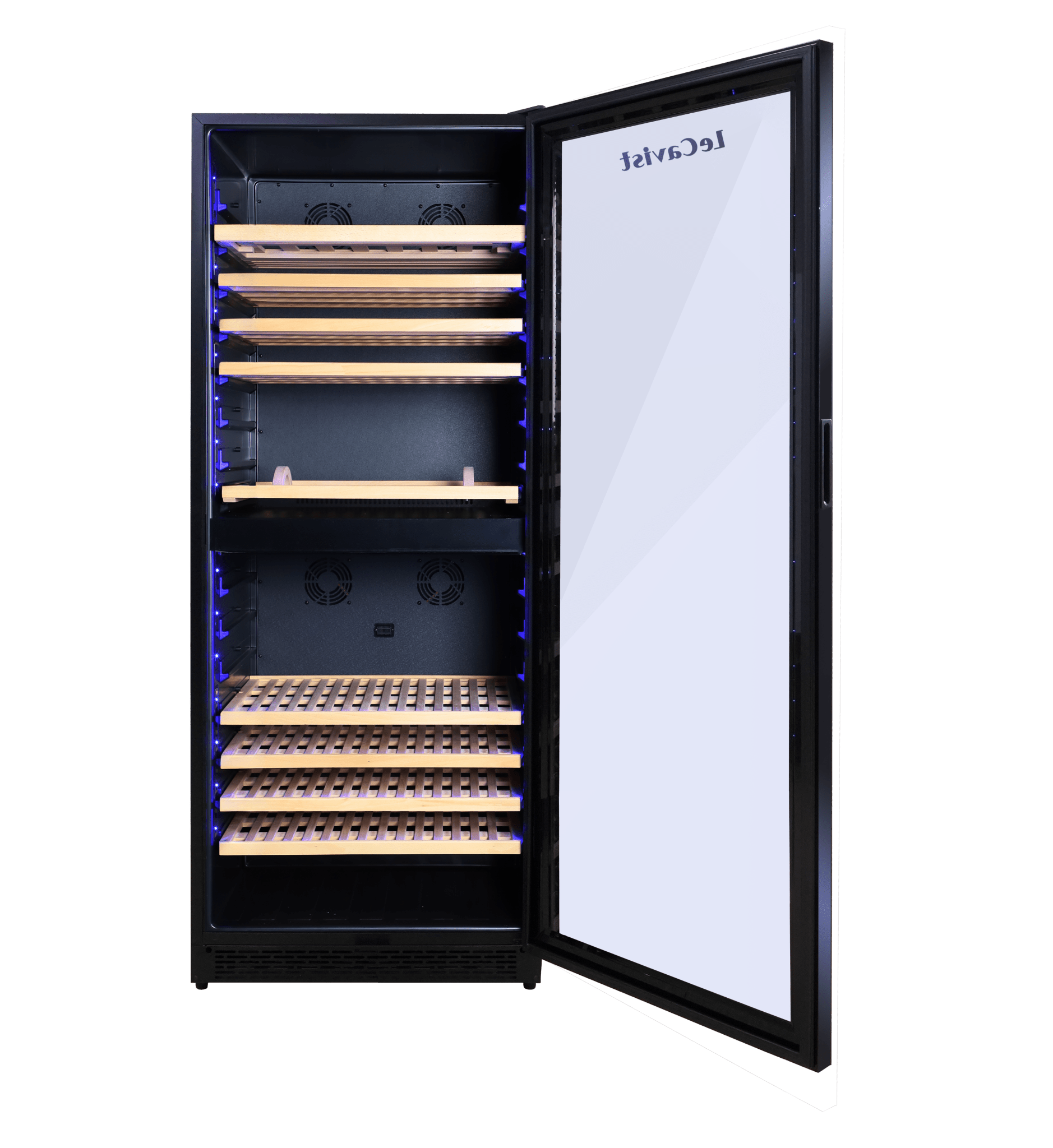 LECAVIST Wine Cabinet - 303 Bottle - Dual Zone - Built - in - Black (LCS300VN2Z1D) PRE - ORDER - Built - In - LeCavist Wine Cabinets