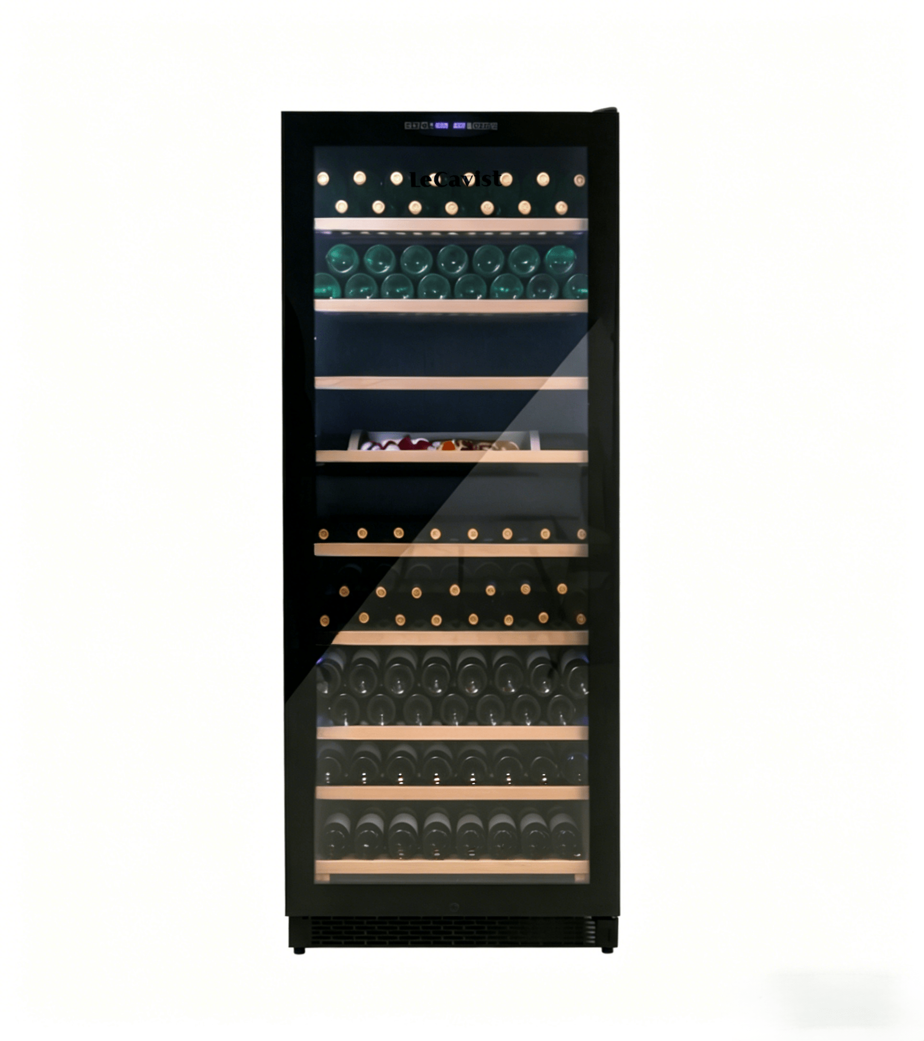 LECAVIST Wine Cabinet - 303 Bottle - Dual Zone - Built - in - Black (LCS300VN2Z1D) PRE - ORDER - Built - In - LeCavist Wine Cabinets
