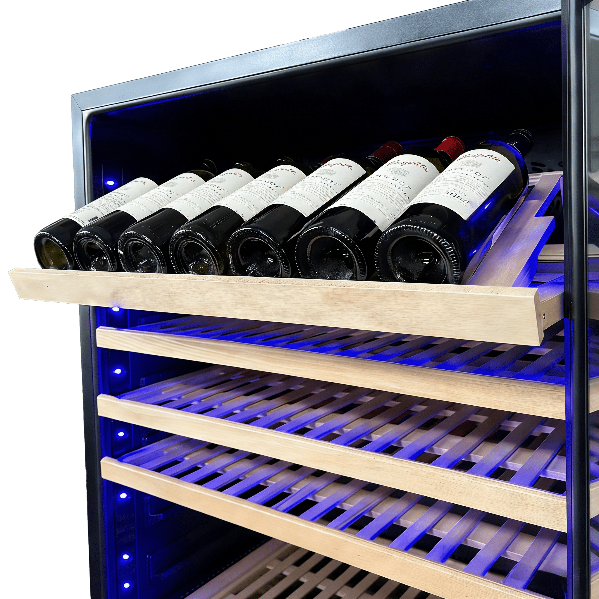 LECAVIST Wine Cabinet - 303 Bottle - Dual Zone - Built - in - Black (LCS300VN2Z1D) PRE - ORDER - Built - In - LeCavist Wine Cabinets