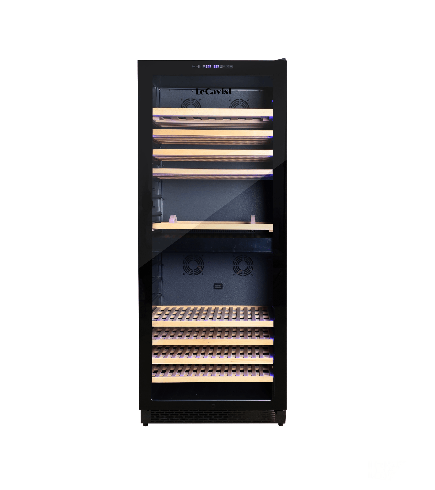 LECAVIST Wine Cabinet - 303 Bottle - Dual Zone - Built - in - Black (LCS300VN2Z1D) PRE - ORDER - Built - In - LeCavist Wine Cabinets