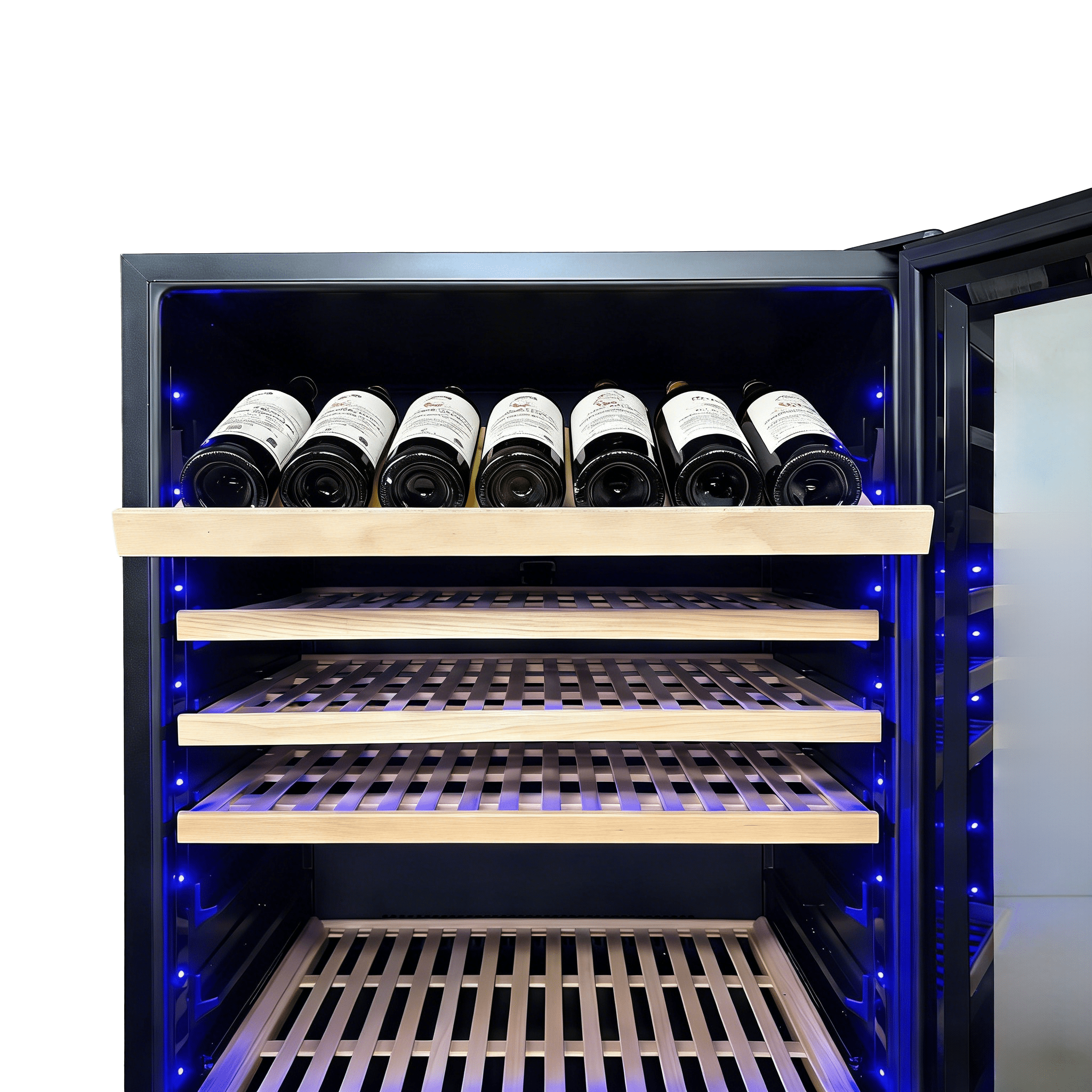 LECAVIST Wine Cabinet - 303 Bottle - Dual Zone - Built - in - Black (LCS300VN2Z1D) PRE - ORDER - Built - In - LeCavist Wine Cabinets