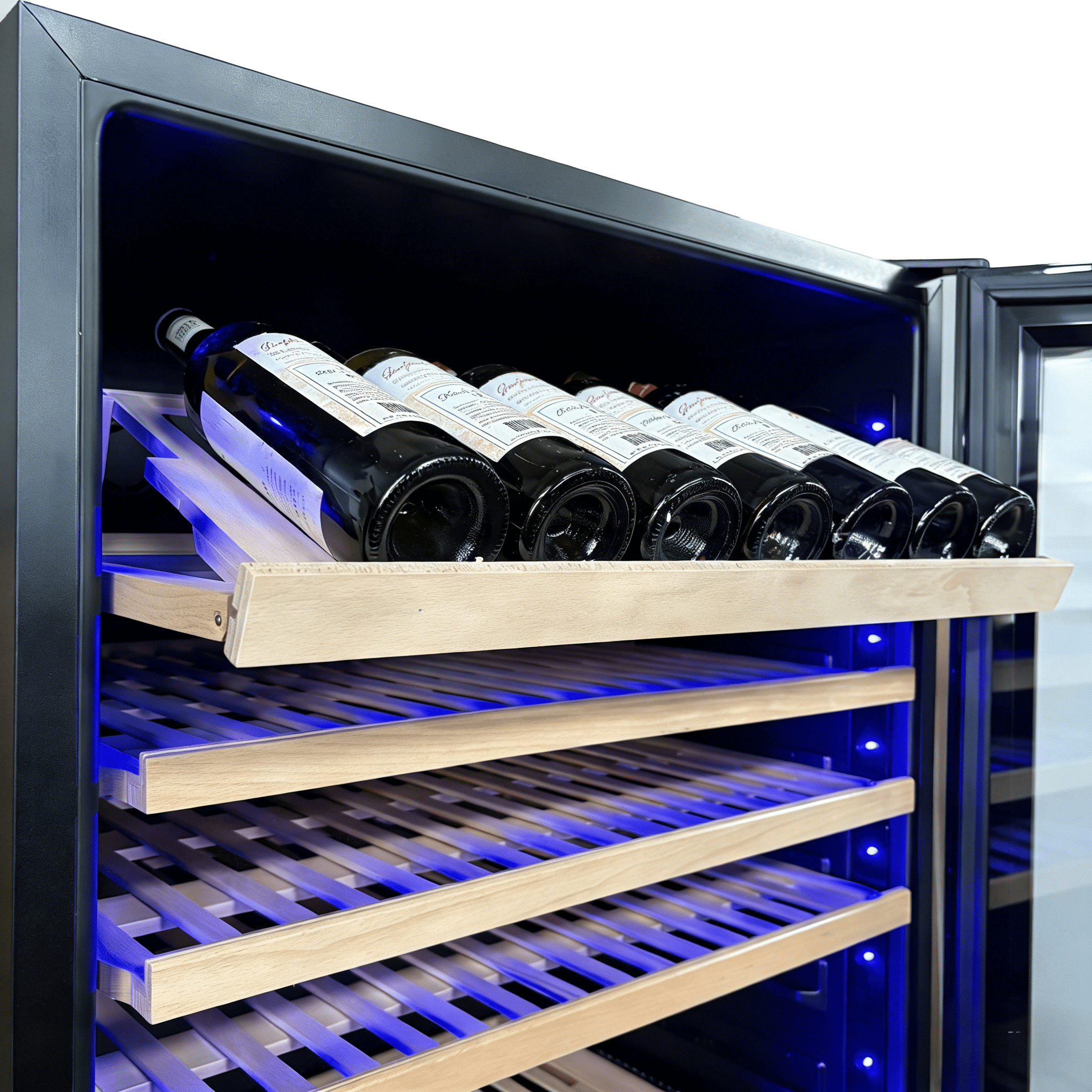 LECAVIST Wine Cabinet - 303 Bottle - Dual Zone - Built - in - Black (LCS300VN2Z1D) PRE - ORDER - Built - In - LeCavist Wine Cabinets