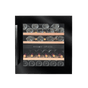LECAVIST Wine Cabinet - 36 Bottle - Dual Zone - Built-In - Black (LCS36VN2ZBI)