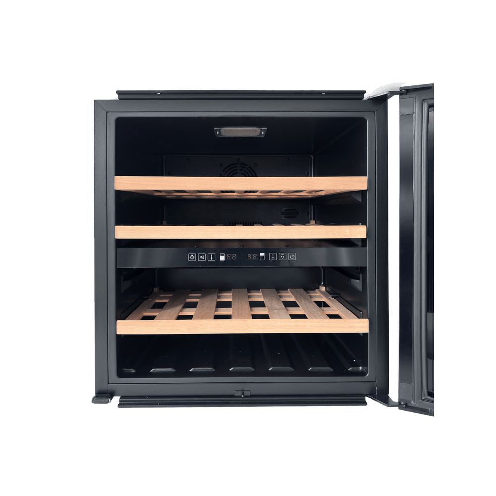 PRODUCT: LECAVIST Wine Cabinet - 36 Bottle - Dual Zone - Built-In - Black (LCS36VN2ZBI) PRE-ORDER - Built-In - LeCavist Wine Cabinets