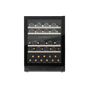 LECAVIST Wine Cabinet - 44 Bottle - Dual Zone - Built-in - Black (LJ44VN2ZBU)