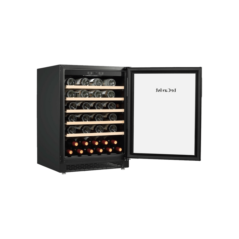 PRODUCT: LECAVIST Wine Cabinet - 52 Bottle - Single Zone - Built-in - Black (LJ52VNBU) - Built-In - LeCavist Wine Cabinets