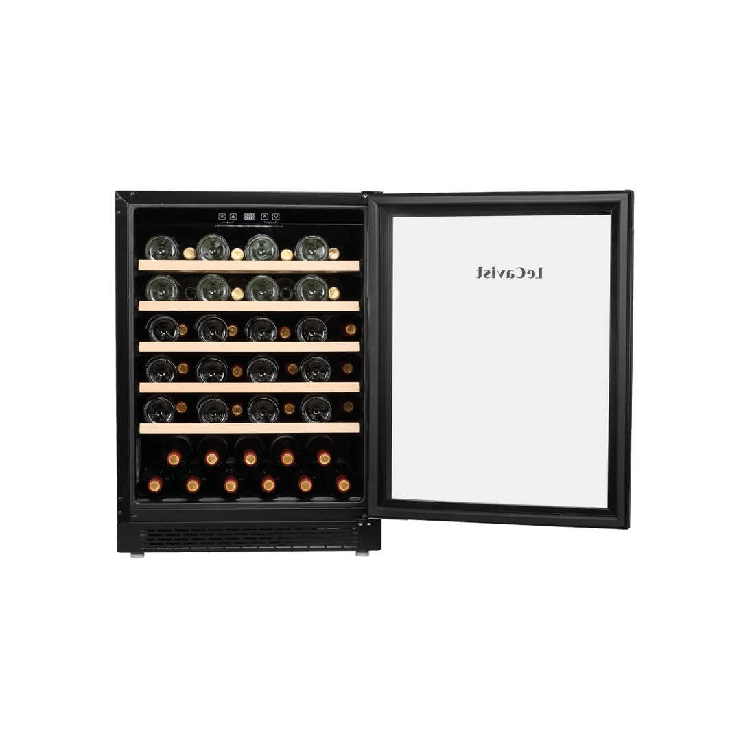 PRODUCT: LECAVIST Wine Cabinet - 52 Bottle - Single Zone - Built-in - Black (LJ52VNBU) - Built-In - LeCavist Wine Cabinets