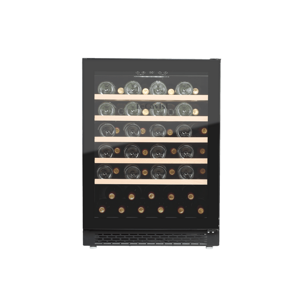 PRODUCT: LECAVIST Wine Cabinet - 52 Bottle - Single Zone - Built-in - Black (LJ52VNBU) - Built-In - LeCavist Wine Cabinets