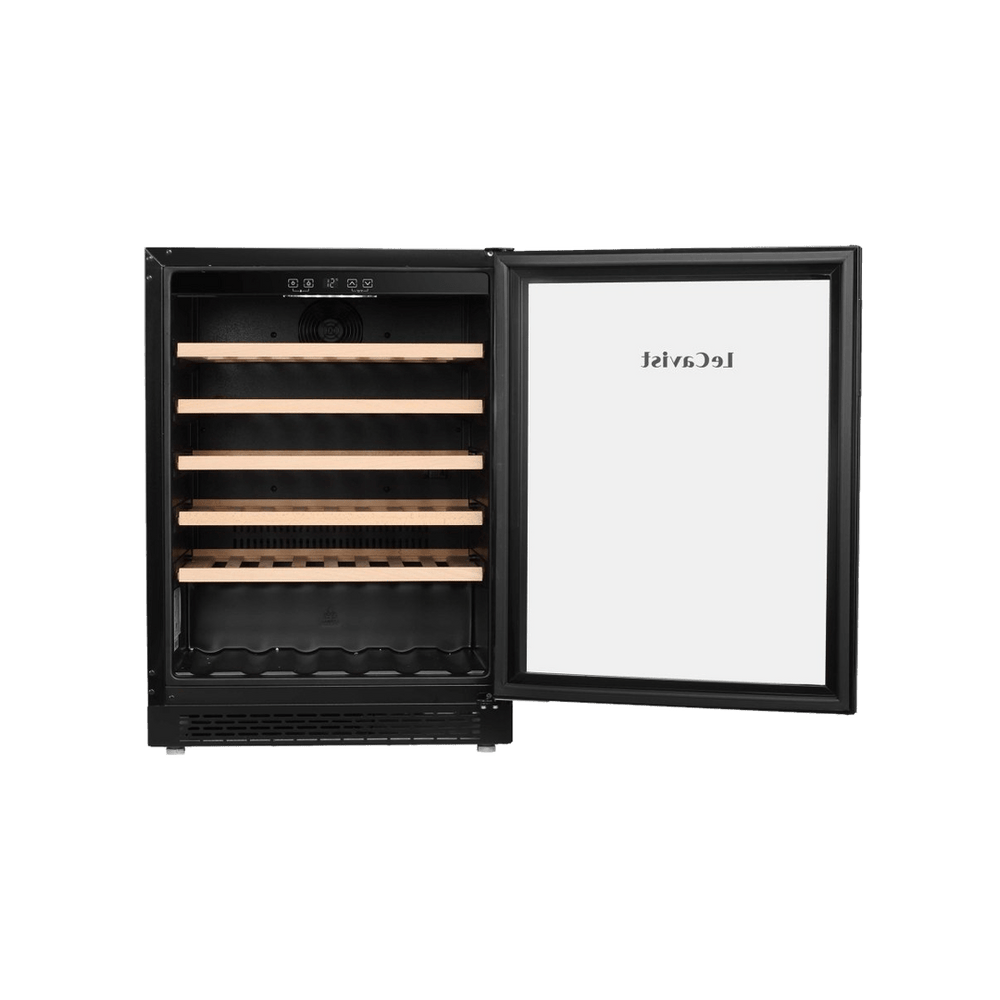 PRODUCT: LECAVIST Wine Cabinet - 52 Bottle - Single Zone - Built-in - Black (LJ52VNBU) - Built-In - LeCavist Wine Cabinets
