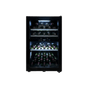 LECAVIST Wine Cabinet - 56 Bottle - Dual Zone - Freestanding - Black (LKS56VN2Z)