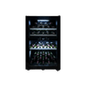 LECAVIST Wine Cabinet - 56 Bottle - Dual Zone - Freestanding - Black (LKS56VN2Z)