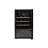 LECAVIST Wine Cabinet - 63 Bottle - Single Zone - Freestanding - Black (LKCV63N)