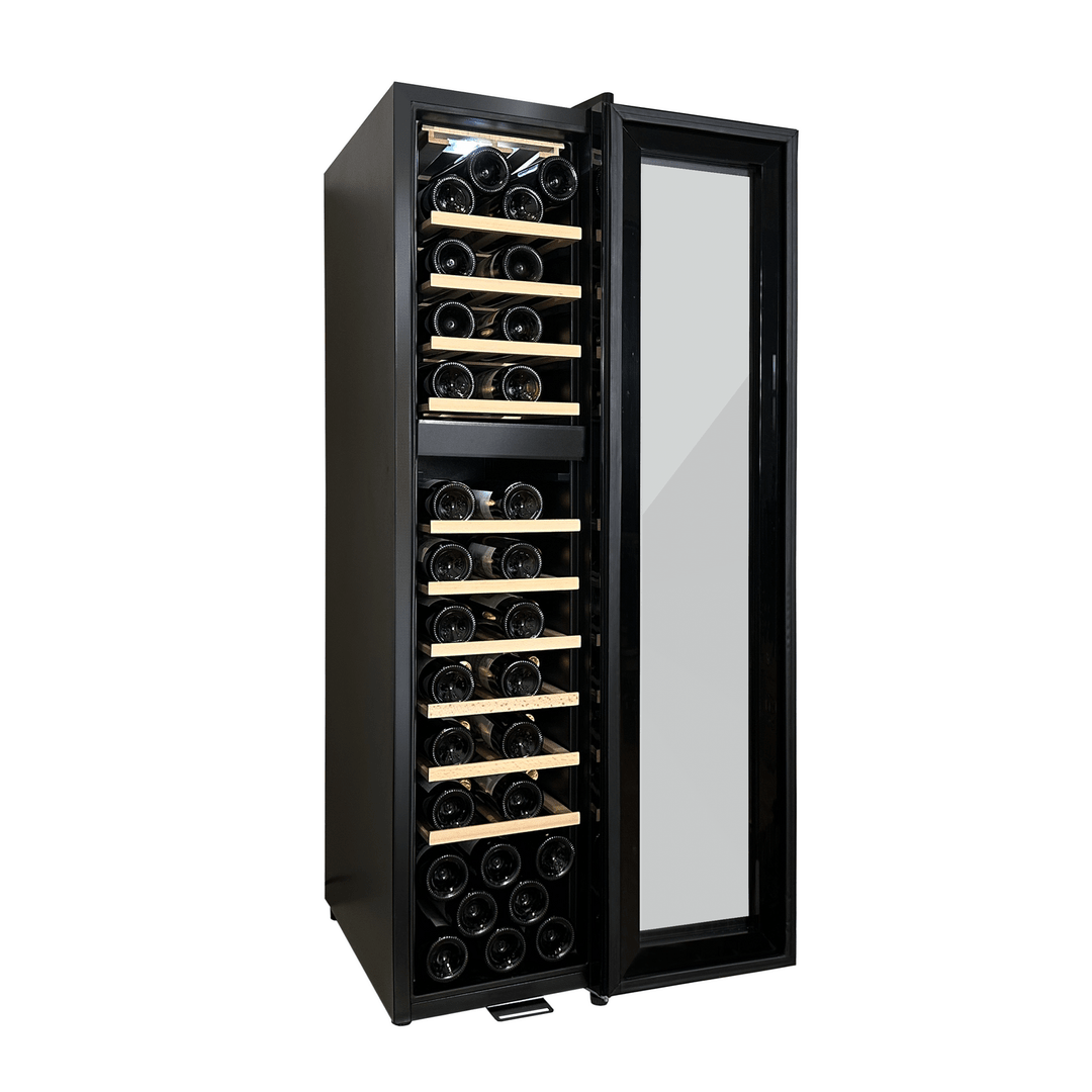 LECAVIST Wine Cabinet - 68 bottles - Dual Zone - Freestanding ( LCS70VN2Z ) - Freestanding - LeCavist Wine Cabinets