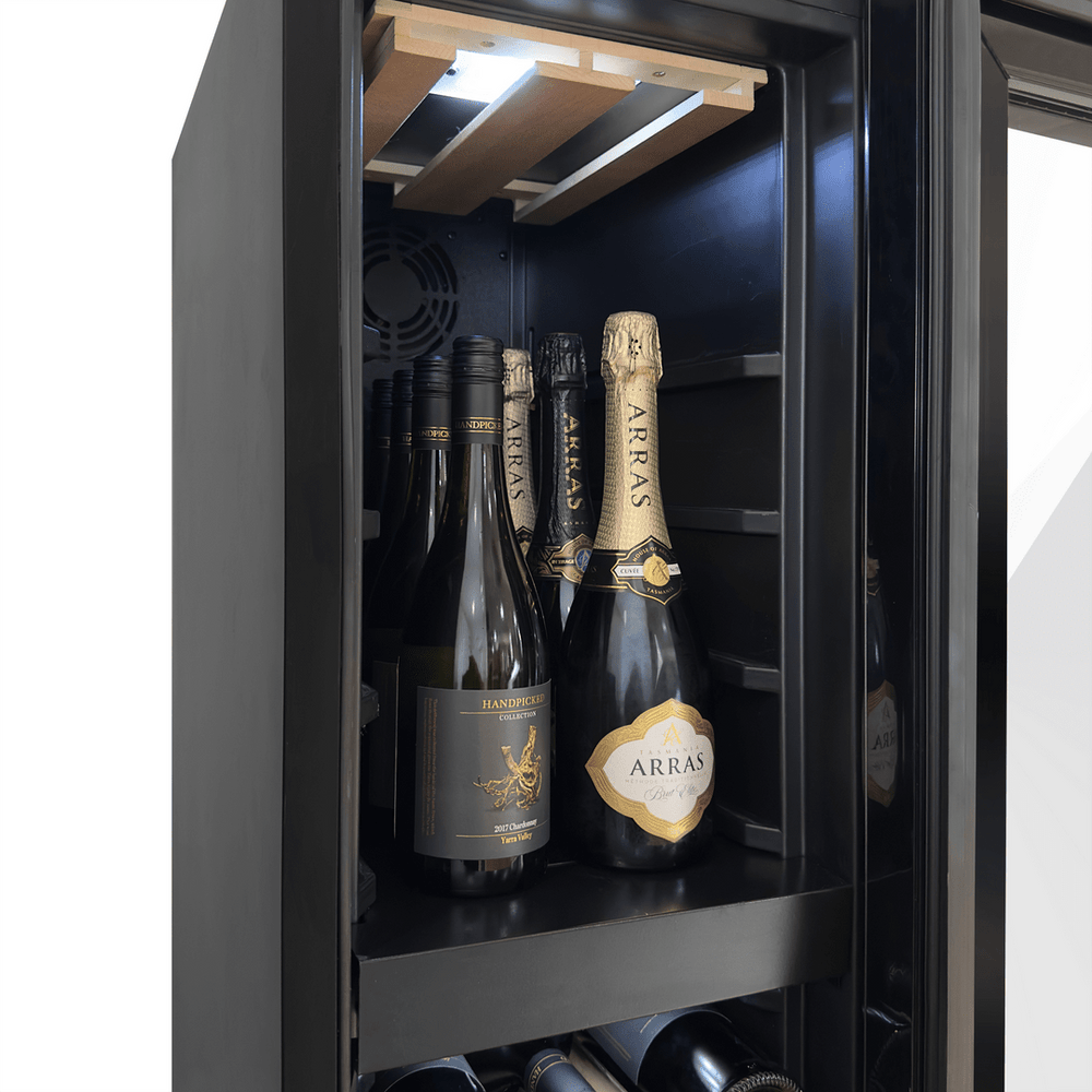 LECAVIST Wine Cabinet - 68 bottles - Dual Zone - Freestanding ( LCS70VN2Z ) - Freestanding - LeCavist Wine Cabinets