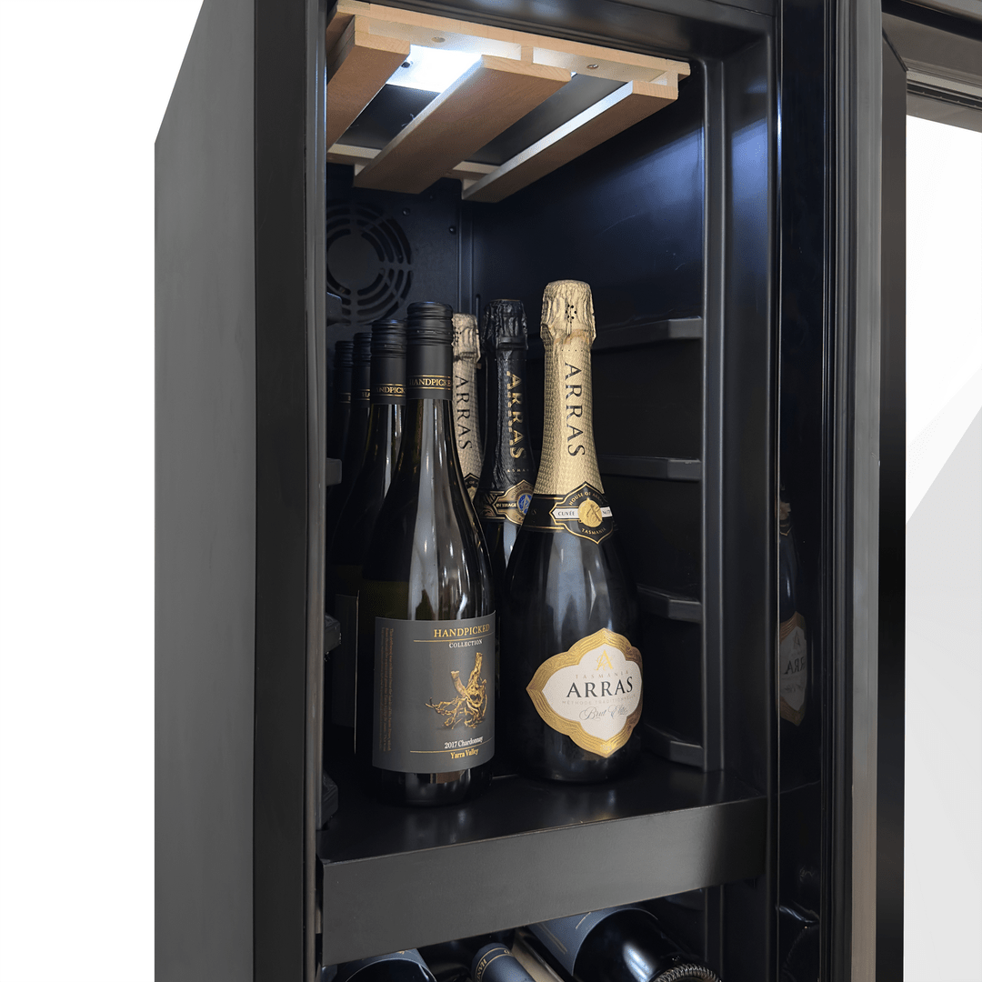 LECAVIST Wine Cabinet - 68 bottles - Dual Zone - Freestanding ( LCS70VN2Z ) - Freestanding - LeCavist Wine Cabinets