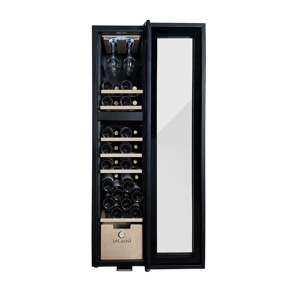 LECAVIST Wine Cabinet - 68 bottles - Dual Zone - Freestanding ( LCS70VN2Z ) - Freestanding - LeCavist Wine Cabinets