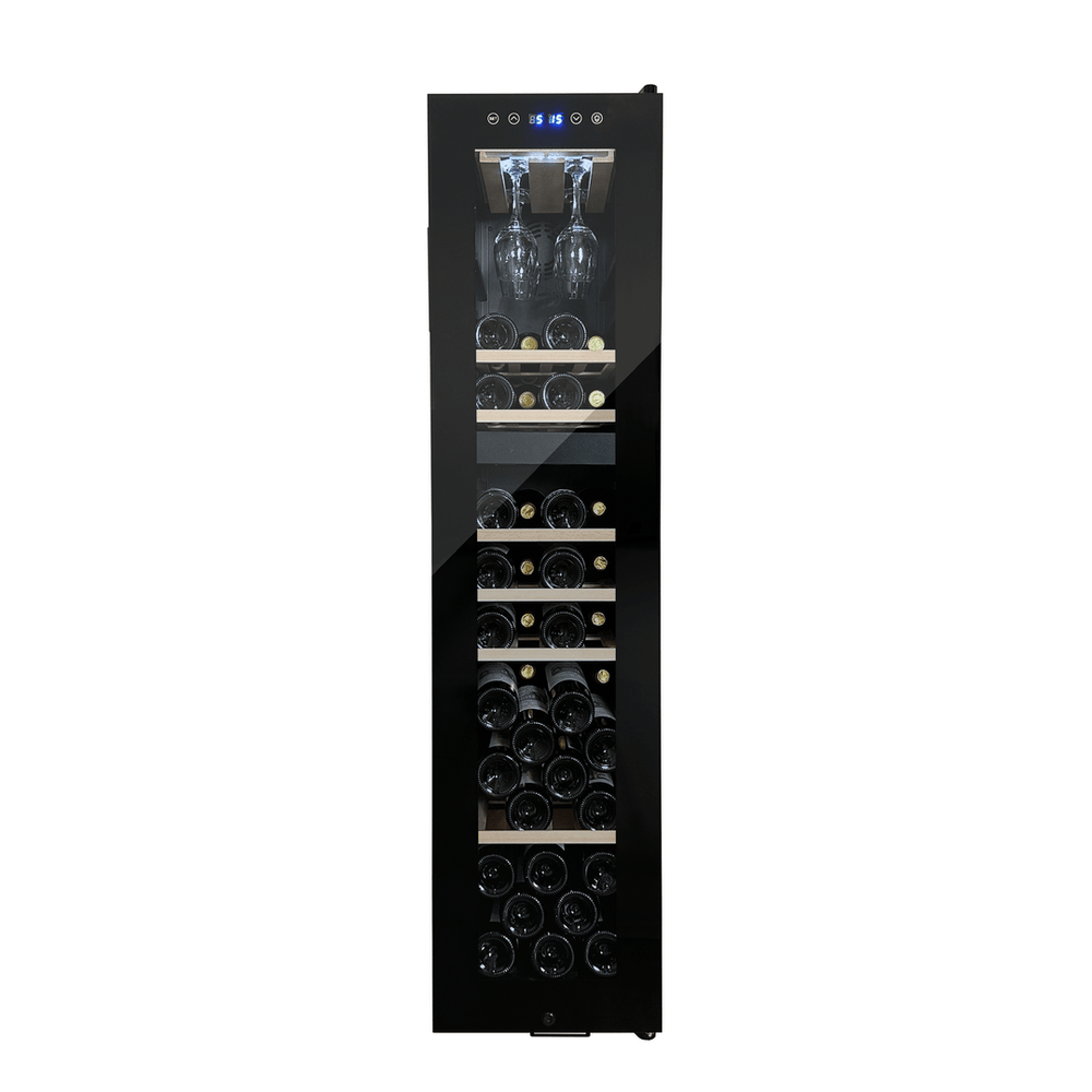 LECAVIST Wine Cabinet - 68 bottles - Dual Zone - Freestanding ( LCS70VN2Z ) - Freestanding - LeCavist Wine Cabinets