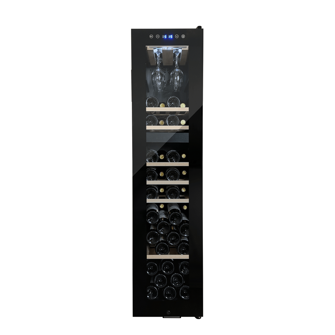 LECAVIST Wine Cabinet - 68 bottles - Dual Zone - Freestanding ( LCS70VN2Z ) - Freestanding - LeCavist Wine Cabinets