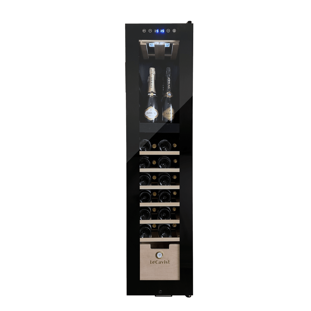 PRODUCT: LECAVIST Wine Cabinet - 68 bottles - Dual Zone - Freestanding ( LCS70VN2Z ) - Freestanding - LeCavist Wine Cabinets