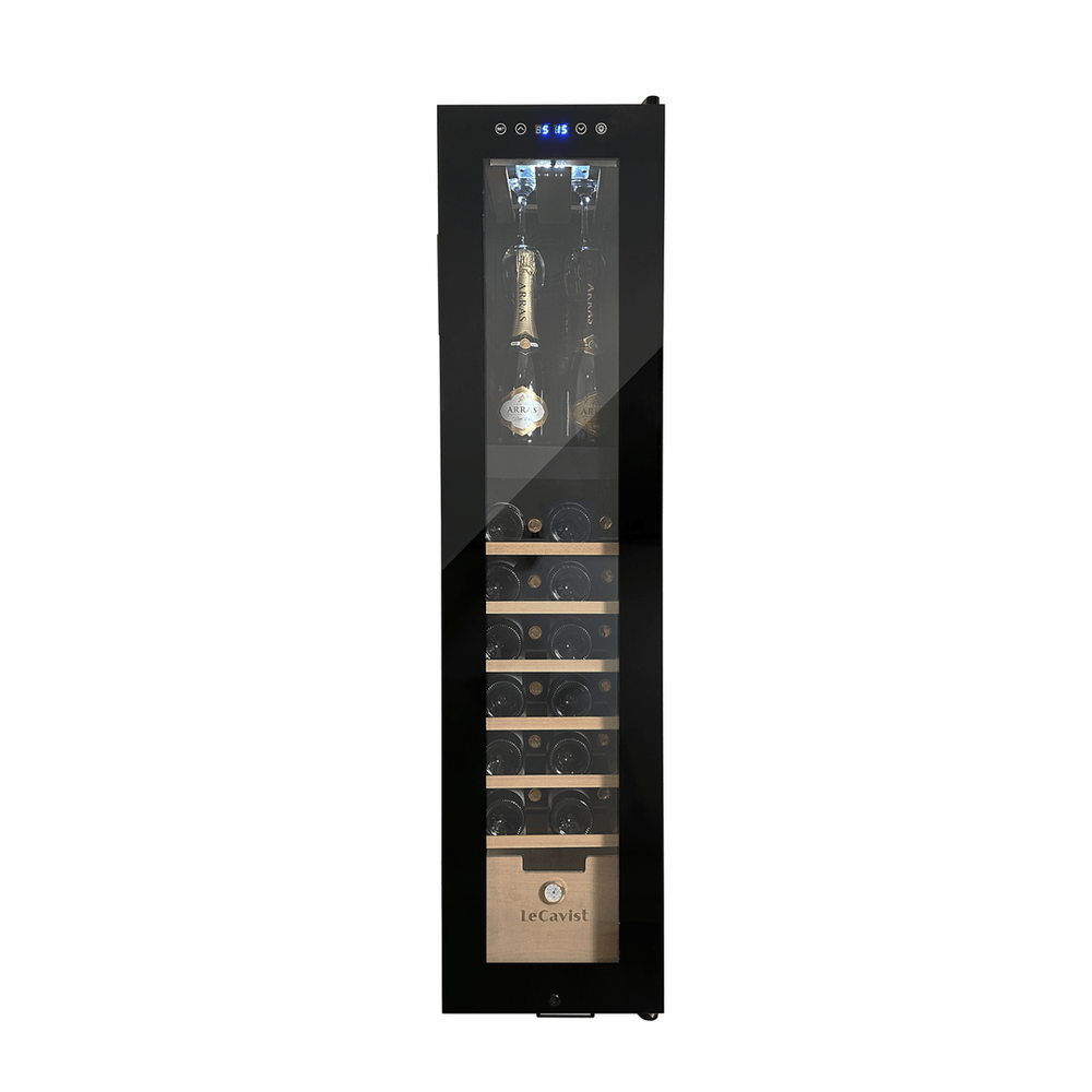 LECAVIST Wine Cabinet - 68 bottles - Dual Zone - Freestanding ( LCS70VN2Z ) - Freestanding - LeCavist Wine Cabinets