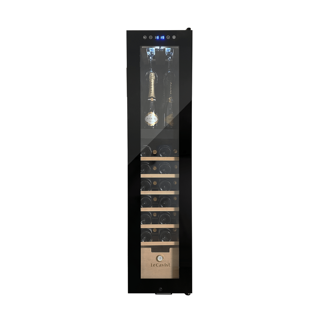 LECAVIST Wine Cabinet - 68 bottles - Dual Zone - Freestanding ( LCS70VN2Z ) - Freestanding - LeCavist Wine Cabinets