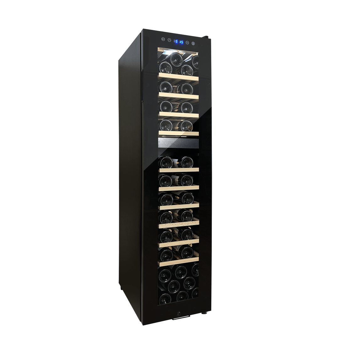 LECAVIST Wine Cabinet - 68 bottles - Dual Zone - Freestanding ( LCS70VN2Z ) - Freestanding - LeCavist Wine Cabinets