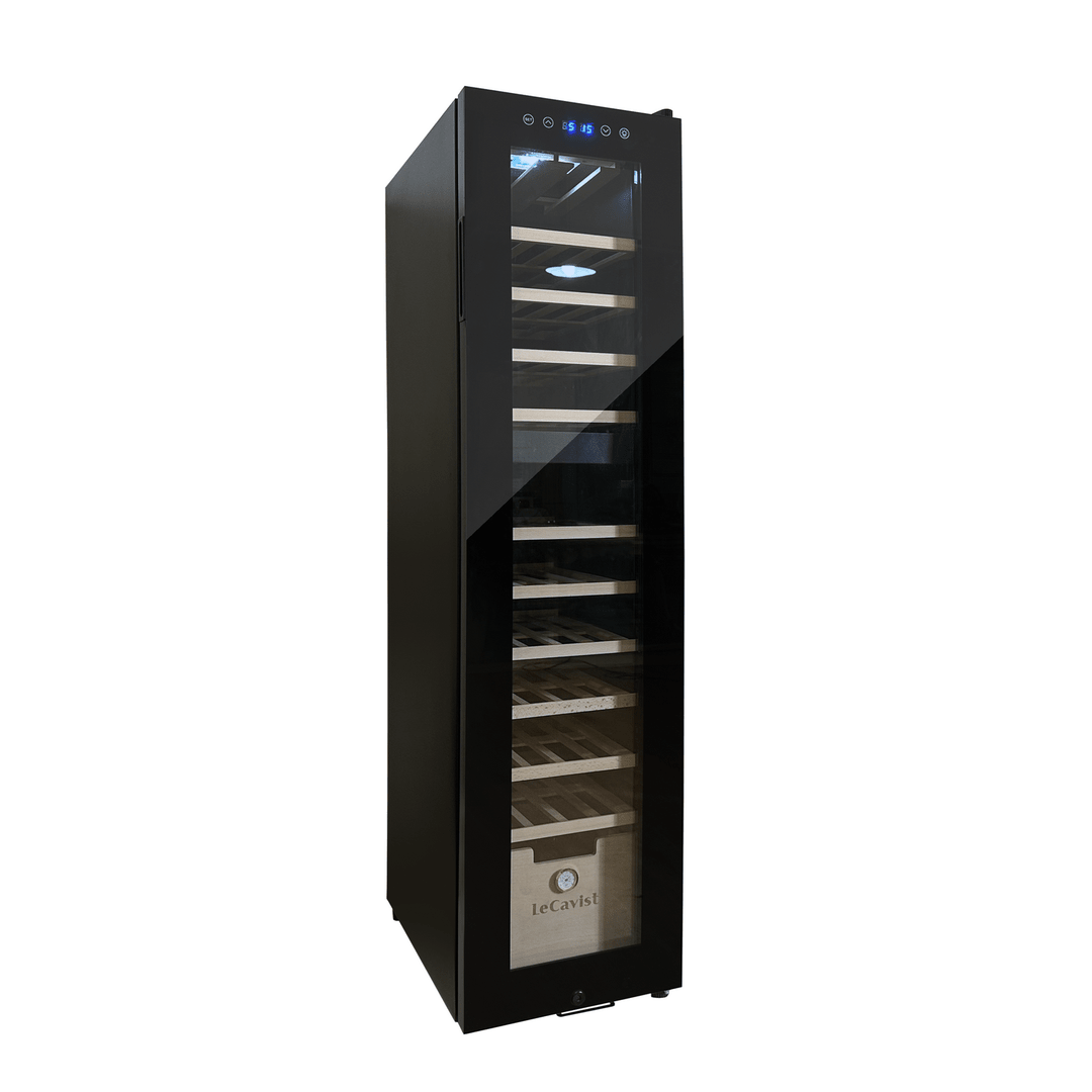 LECAVIST Wine Cabinet - 68 bottles - Dual Zone - Freestanding ( LCS70VN2Z ) - Freestanding - LeCavist Wine Cabinets