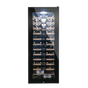 LECAVIST Wine Cabinet - 76 Bottle - Single Zone - Freestanding - Black (LCS100VNFS)