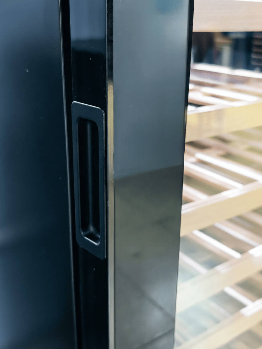 LECAVIST Wine Cabinet - 76 Bottle - Single Zone - Freestanding - Black (LCS100VNFS) PRE - ORDER - Freestanding - LeCavist Wine Cabinets