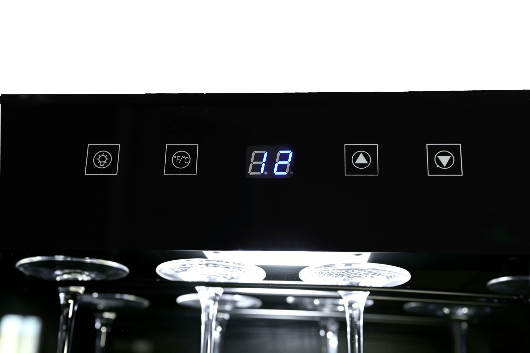 LECAVIST Wine Cabinet - 76 Bottle - Single Zone - Freestanding - Black (LCS100VNFS) PRE - ORDER - Freestanding - LeCavist Wine Cabinets