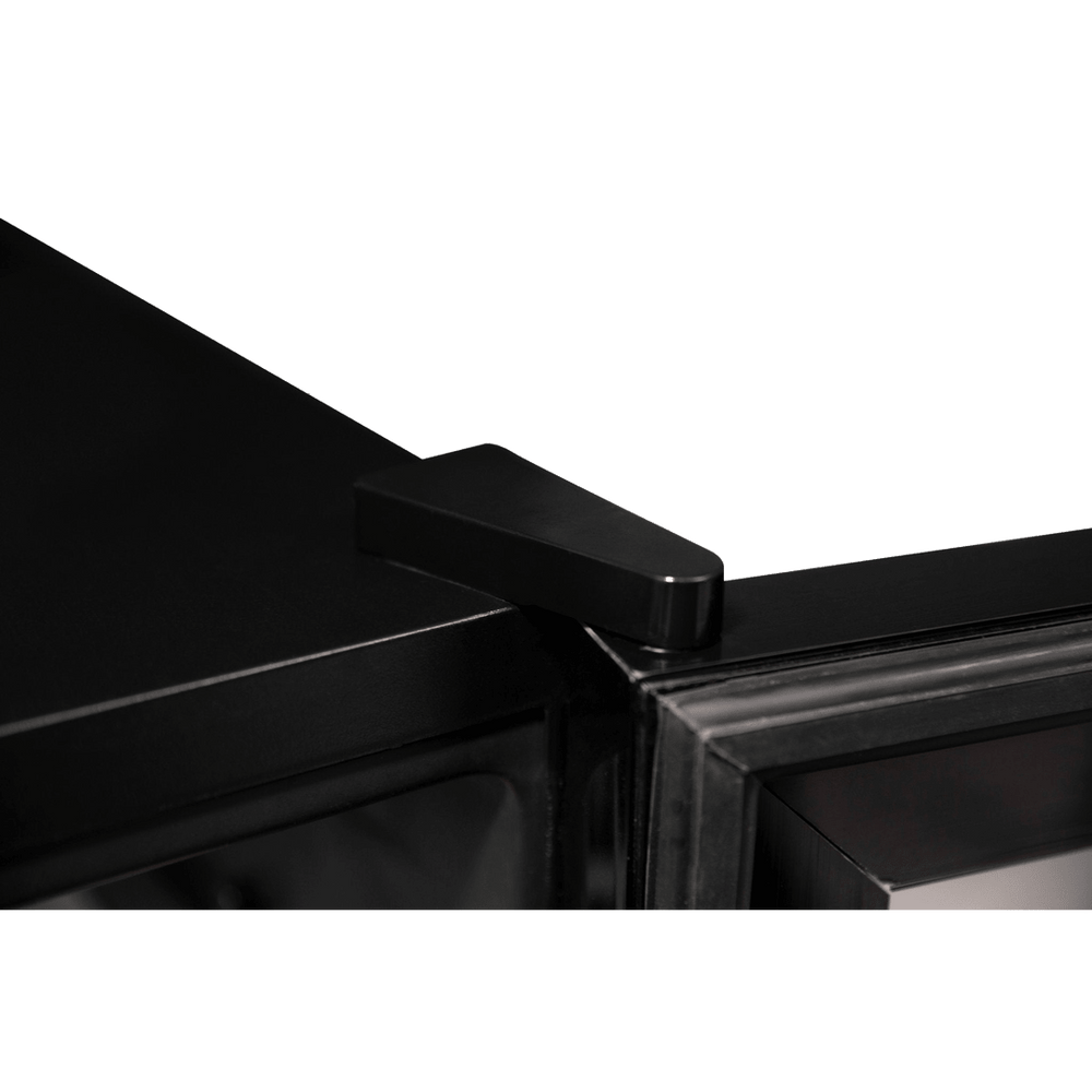 DETAILS: LECAVIST Wine Cabinet - 97 Bottle - Single Zone - Freestanding - Black (LCS100VN) PRE-ORDER - Freestanding - LeCavist Wine Cabinets