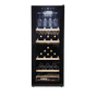 LECAVIST Wine Cabinet - 97 Bottle - Single Zone - Freestanding - Black (LCS100VN)