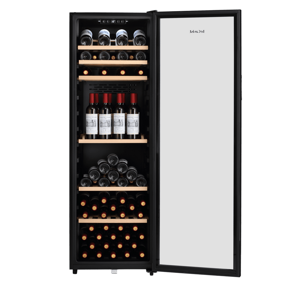 PRODUCT: LECAVIST Wine Cabinet Duo – 336 Bottle (2 × 168) – Single Zone – Freestanding - Black (LEK168PVX2) PRE-ORDER - Freestanding - LeCavist Wine Cabinets