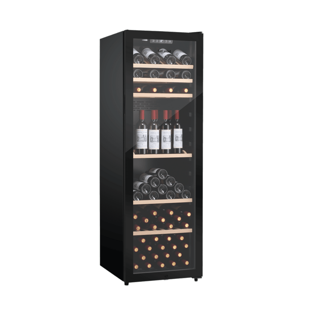 PRODUCT: LECAVIST Wine Cabinet Duo – 336 Bottle (2 × 168) – Single Zone – Freestanding - Black (LEK168PVX2) PRE-ORDER - Freestanding - LeCavist Wine Cabinets