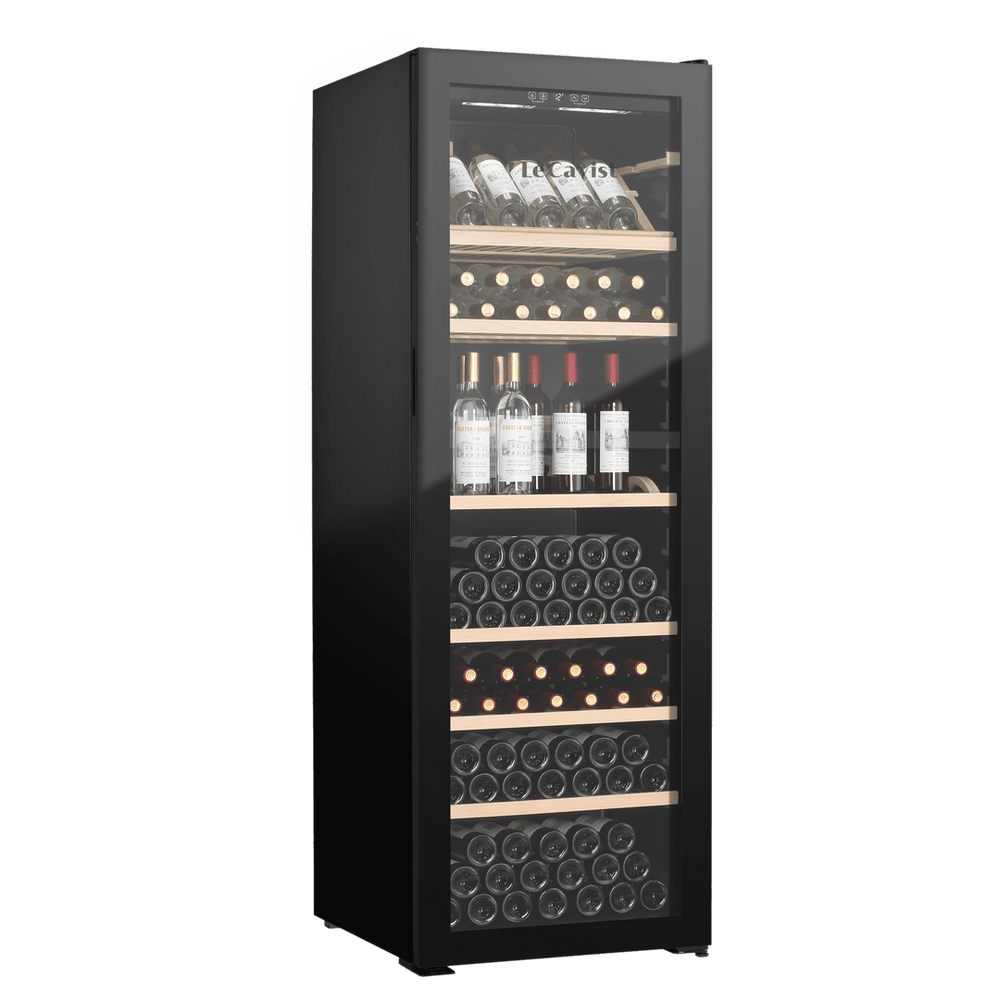 PRODUCT: LECAVIST Wine Cabinet Duo – 588 Bottle Capacity (2 × 294) – Single Zone – Freestanding – Black (LJ294VNX2)- PREORDER - Freestanding - LeCavist Wine Cabinets