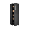 LECAVIST Wine Cellar - 109 Bottle - Single Zone - Freestanding - Black (LKV168PNDXFS)
