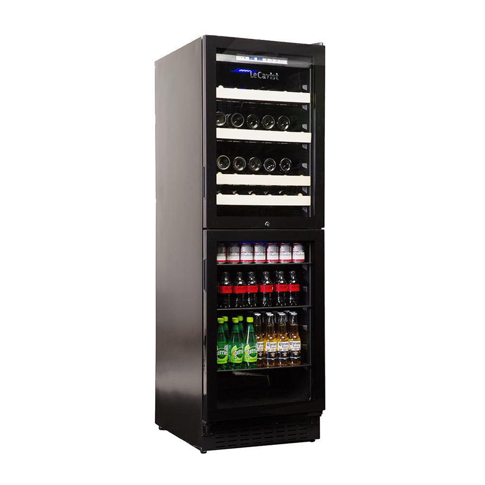 Lecavist 220 Bottle Wine Cabinet Dual zone Black LCS140VN2Z2D - Built - In - Lecavist