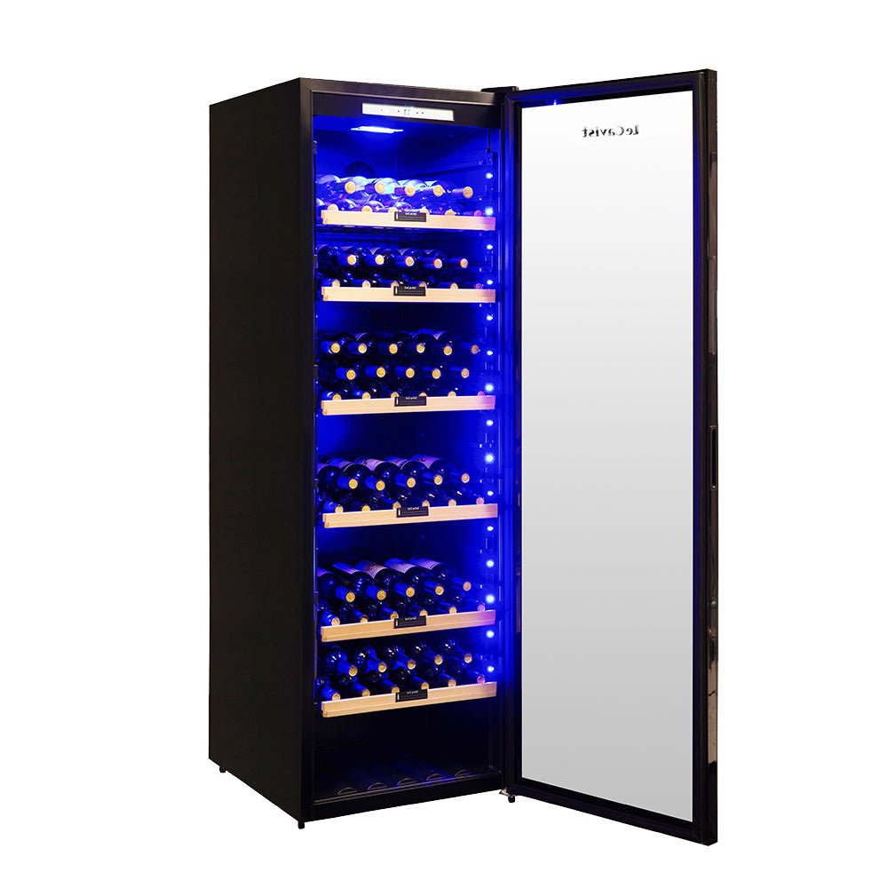 LECAVIST 248 Bottle Wine Cabinet Single Zone LCS240VN1Z1D - Freestanding - Lecavist