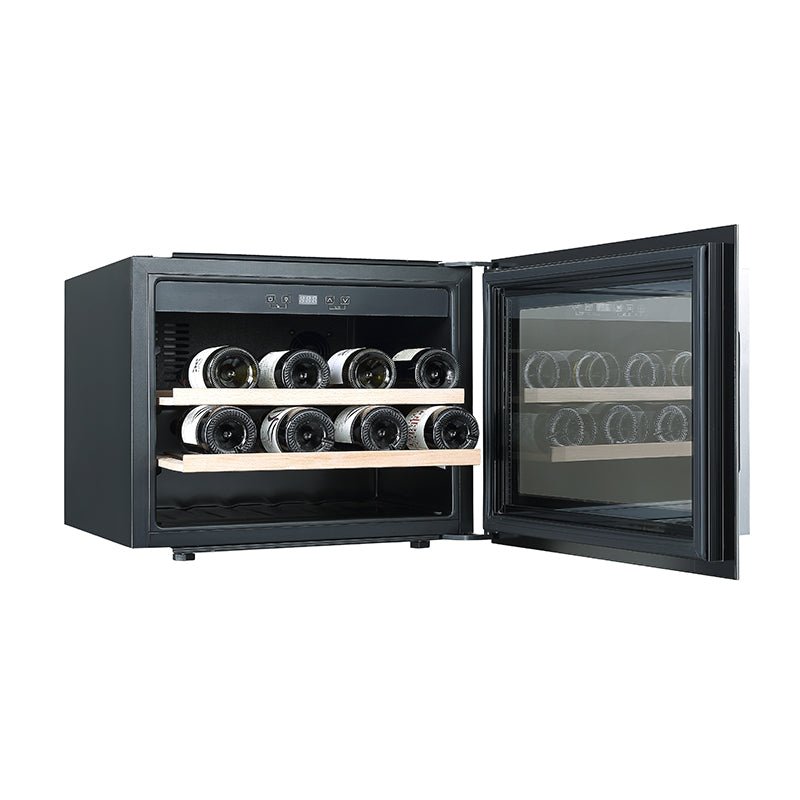 LECAVIST 28 Bottle Built - in Wine Cabinet Single Zone TAS28VXBI - Built - In - Lecavist