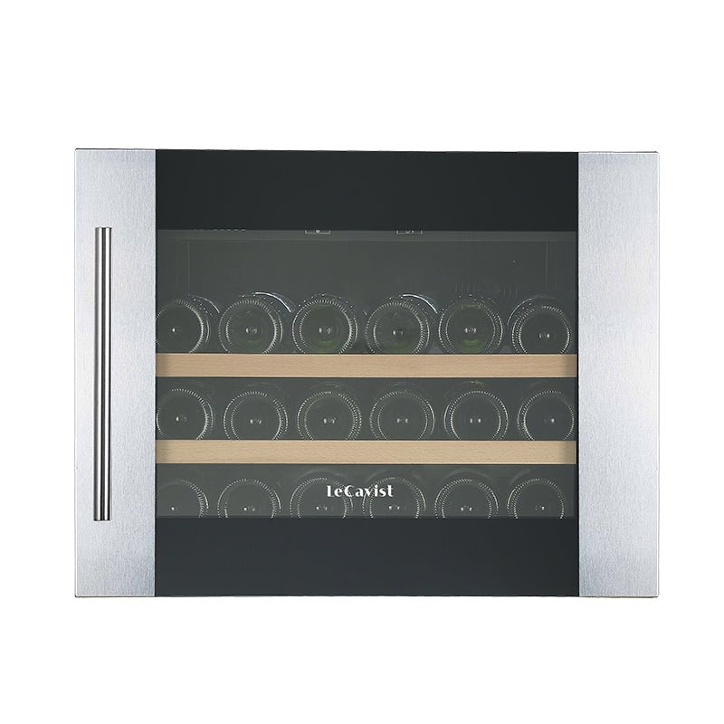 LECAVIST 28 Bottle Built - in Wine Cabinet Single Zone TAS28VXBI - Built - In - Lecavist